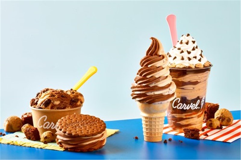 Carvel(r) Introduces Brookie, a Brownie Batter and Chocolate Chip Cookie Dough Ice Cream Twist 