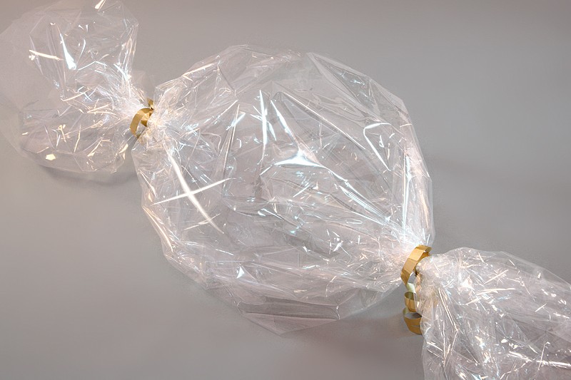 Wrapped plastic images